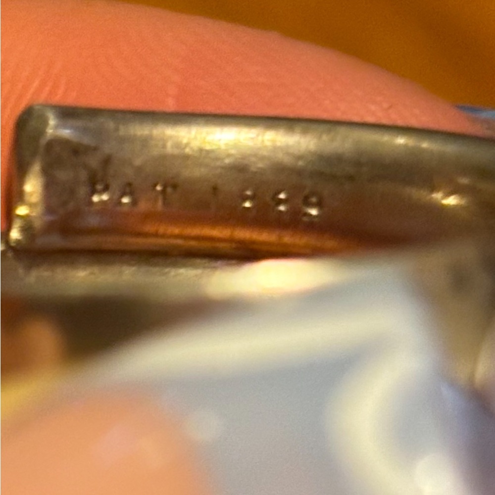 Antique 1888 Shell spoon ring - Picture 4 of 4